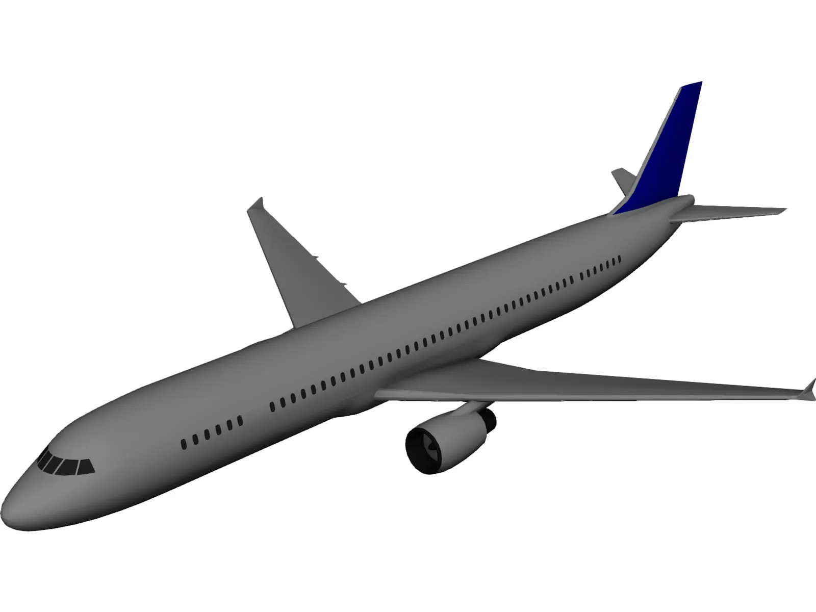 Airbus A321 3D Model