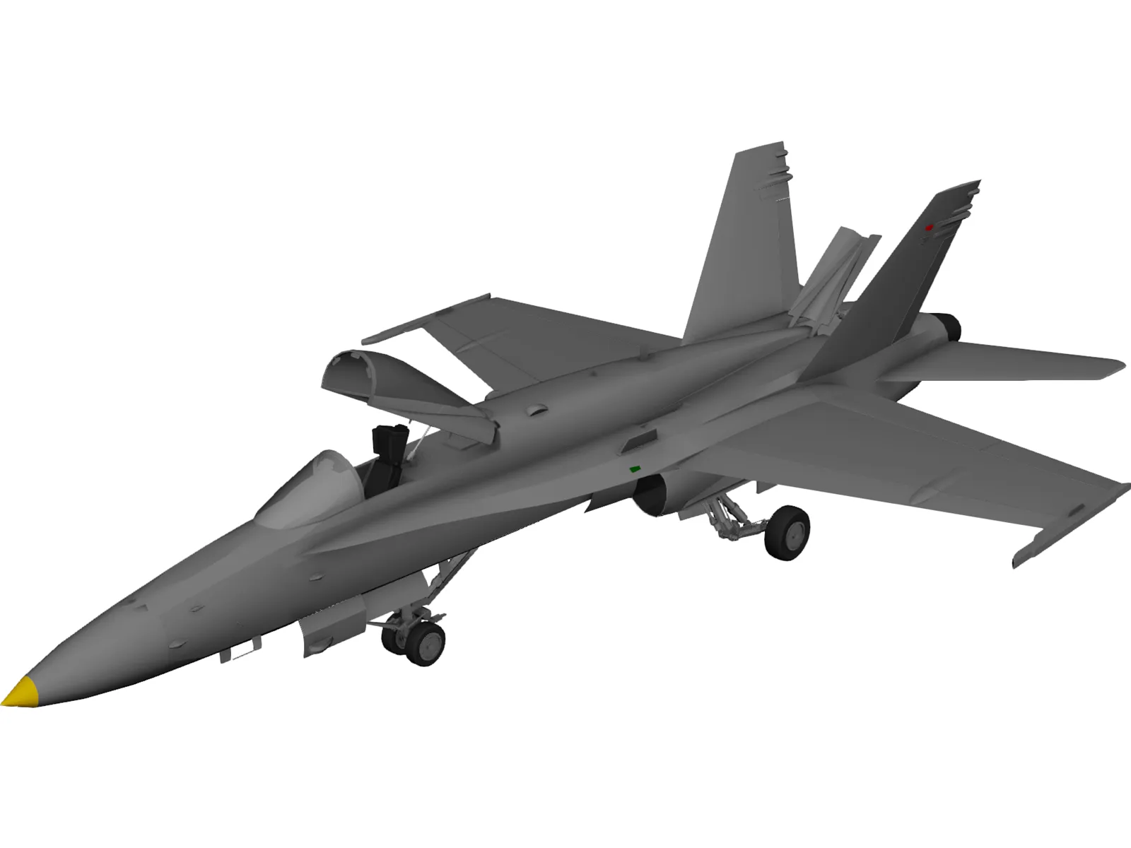 F-18C 3D Model