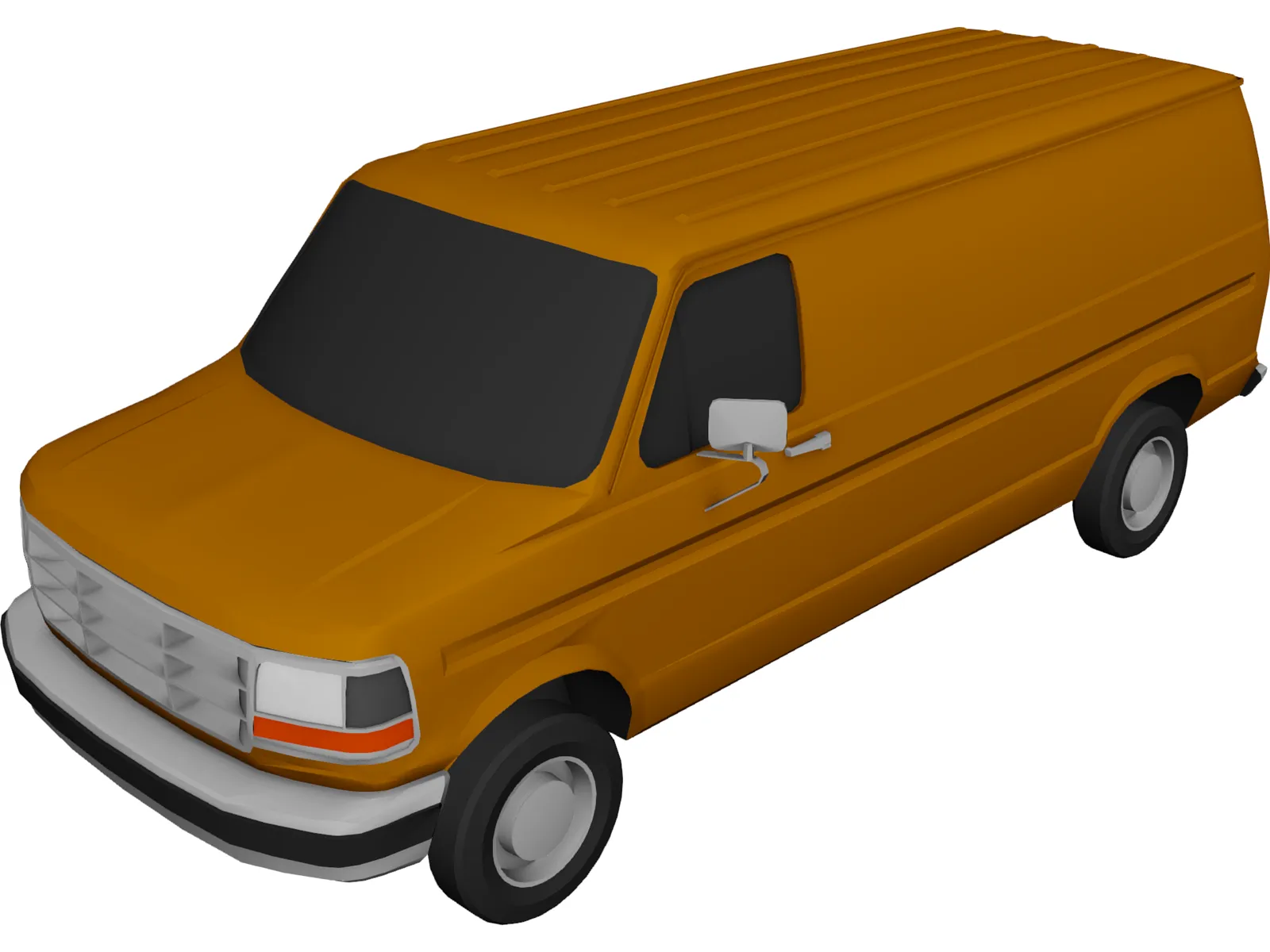 Dodge Van 3D Model