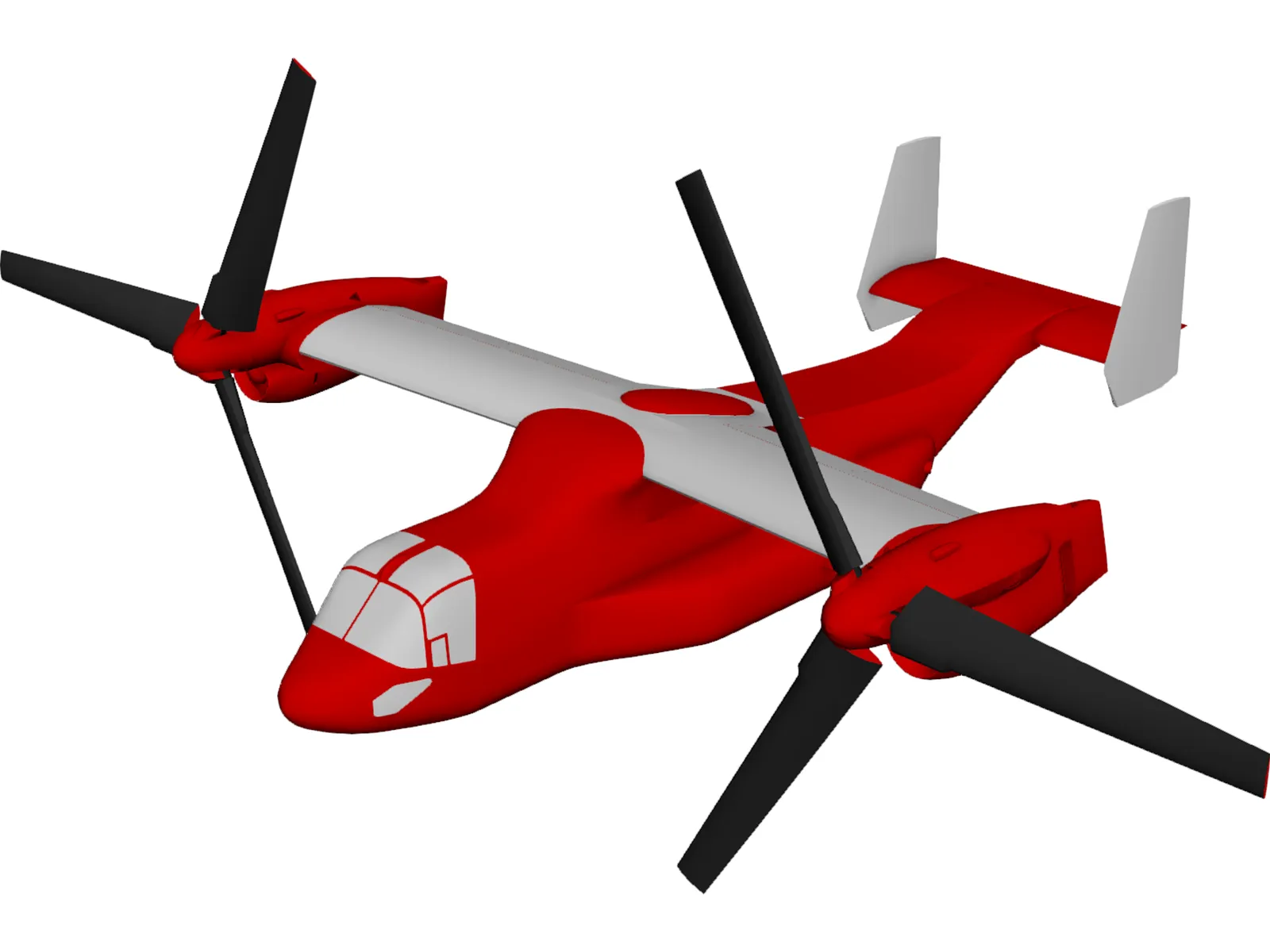 Bell-Boeing V-22 Osprey 3D Model