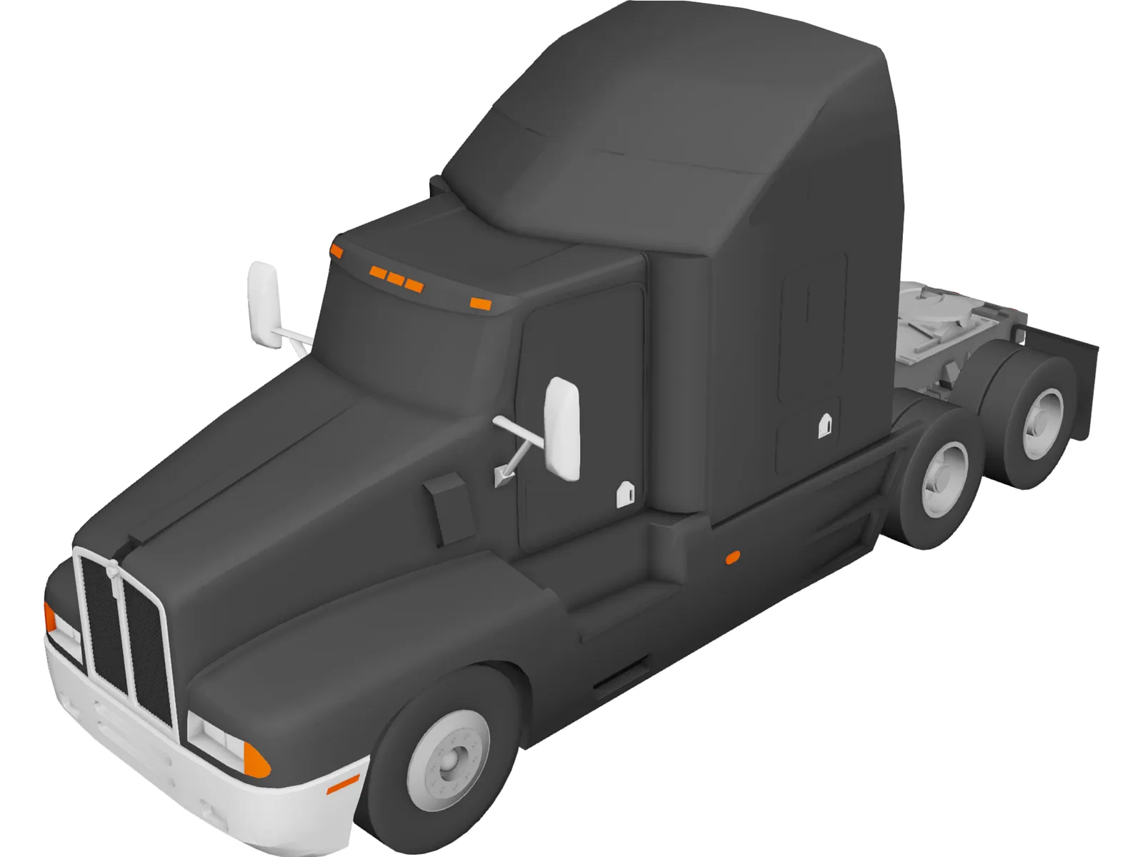 Kenworth T600A 3D Model