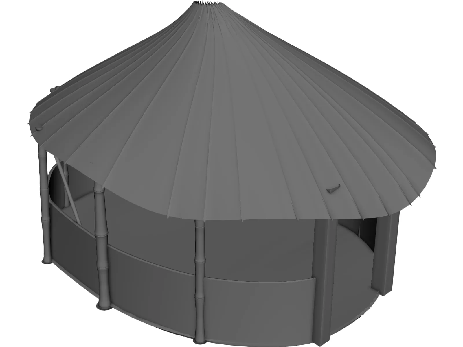 Indian Hut 3D Model