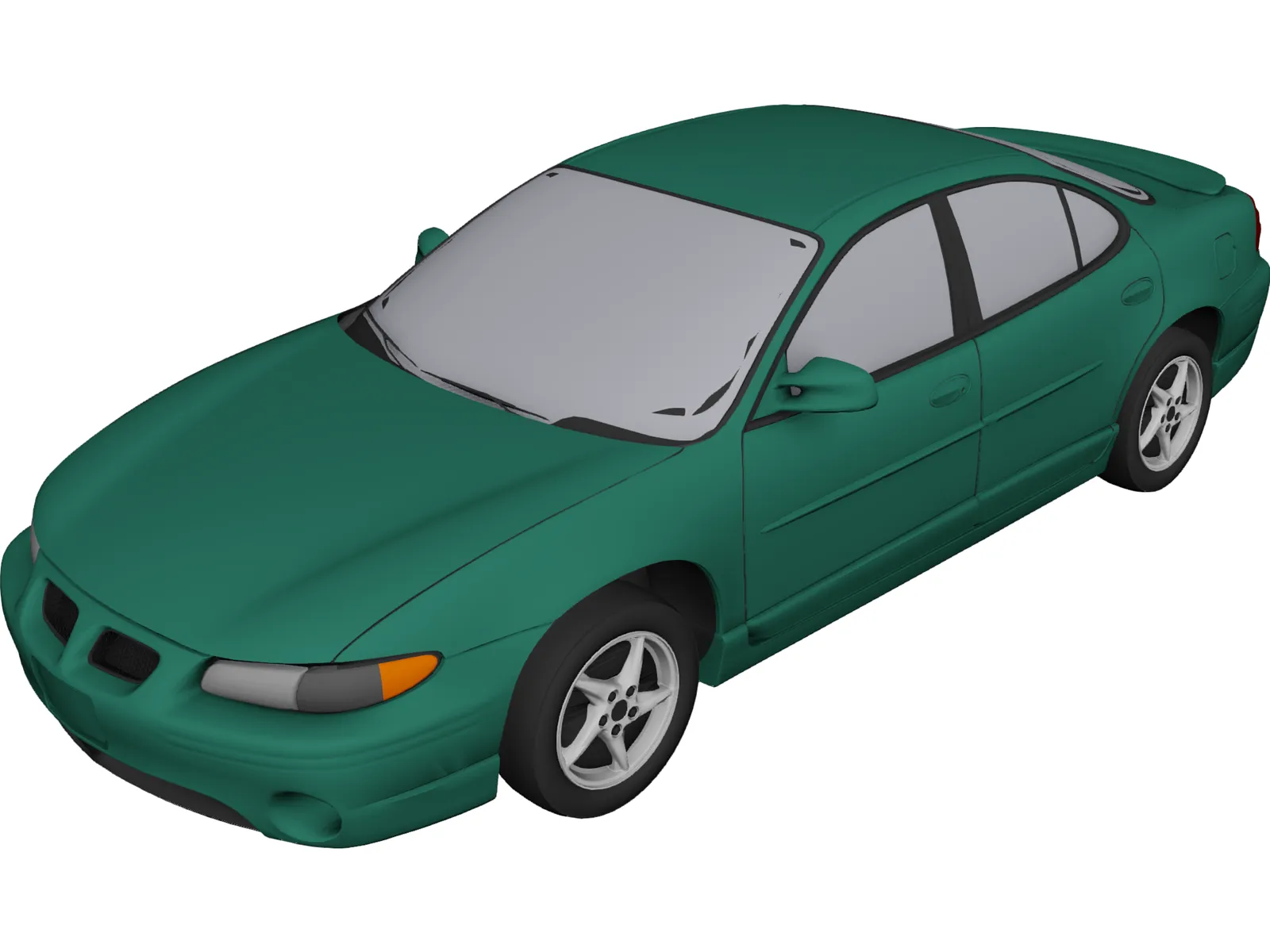 Pontiac Grand Prix GT (2000) 3D Model