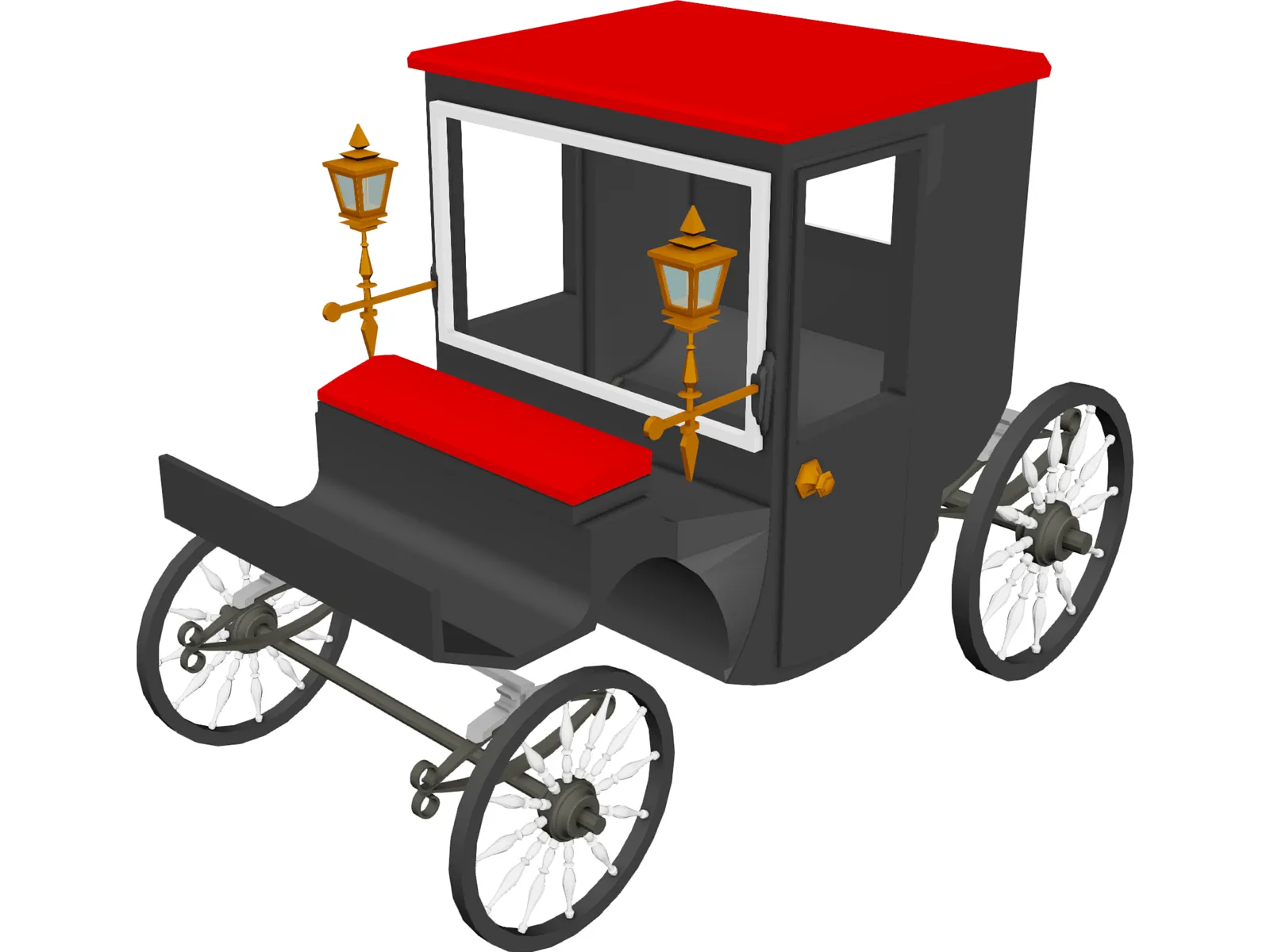 Carriage 3D Model