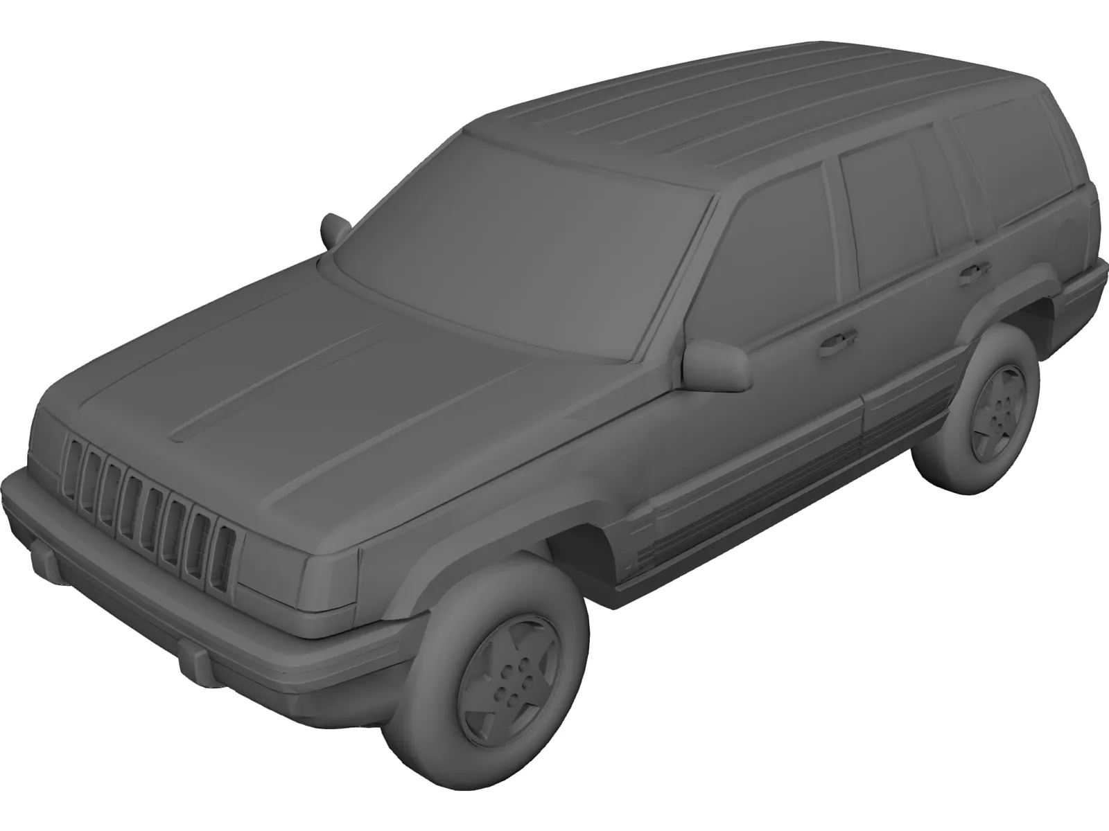Jeep Grand Cherokee (1994) 3D Model
