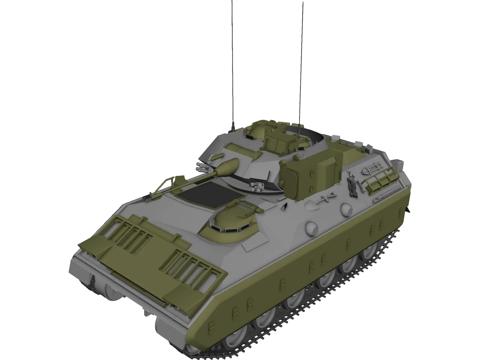 M3 Bradley 3D Model