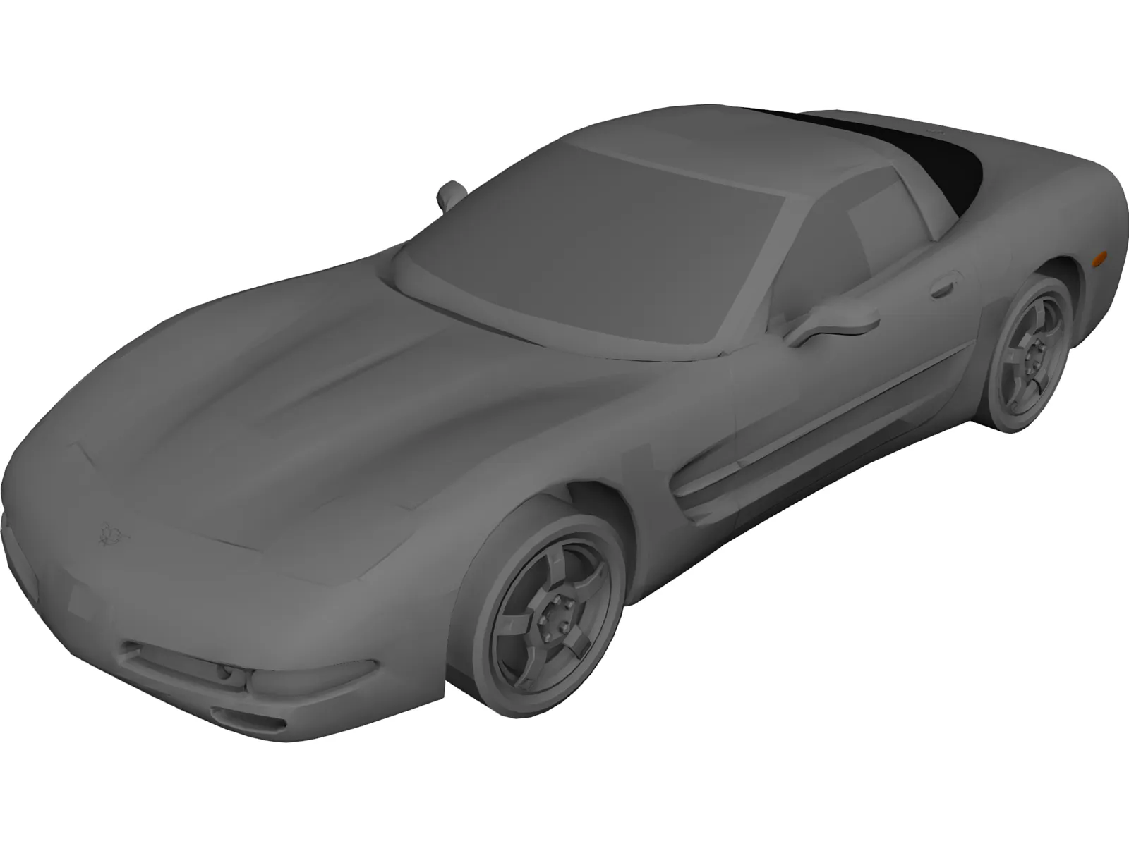 Chevrolet Corvette (1999) 3D Model