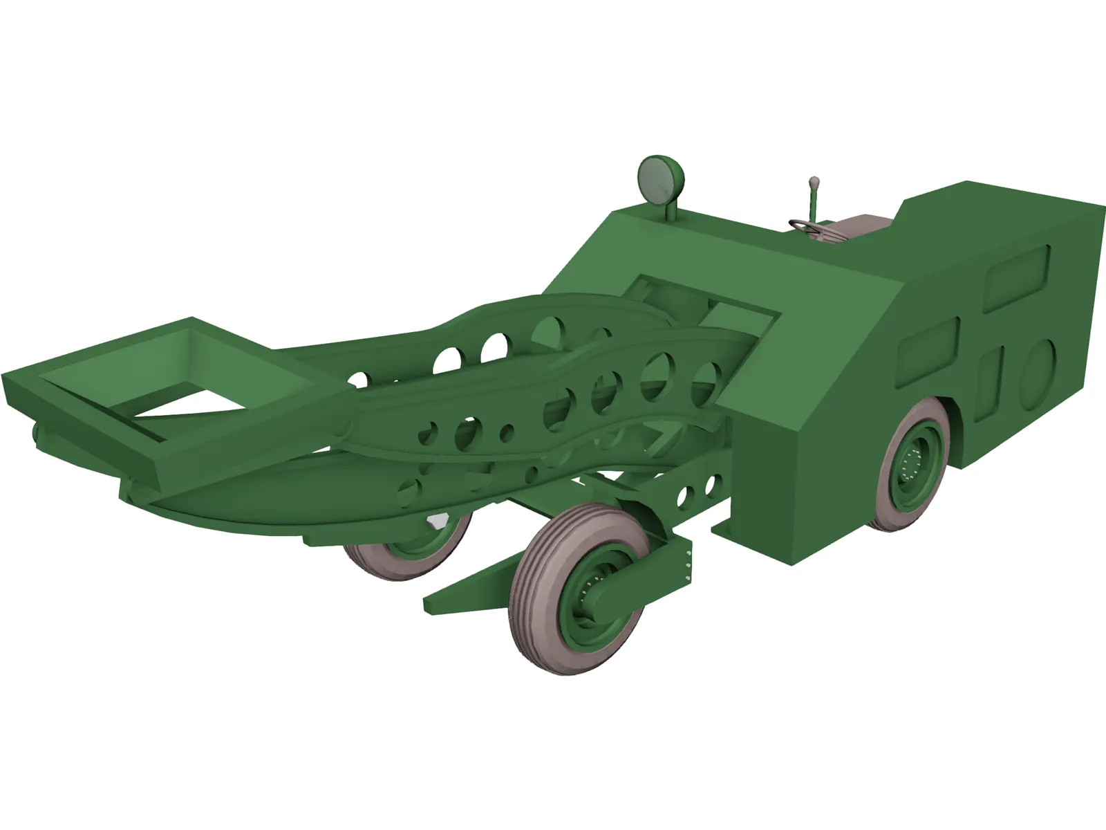 Aircraft Support 3D Model