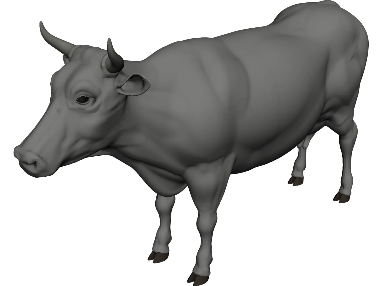 Cow 3D Model - CAD Browser