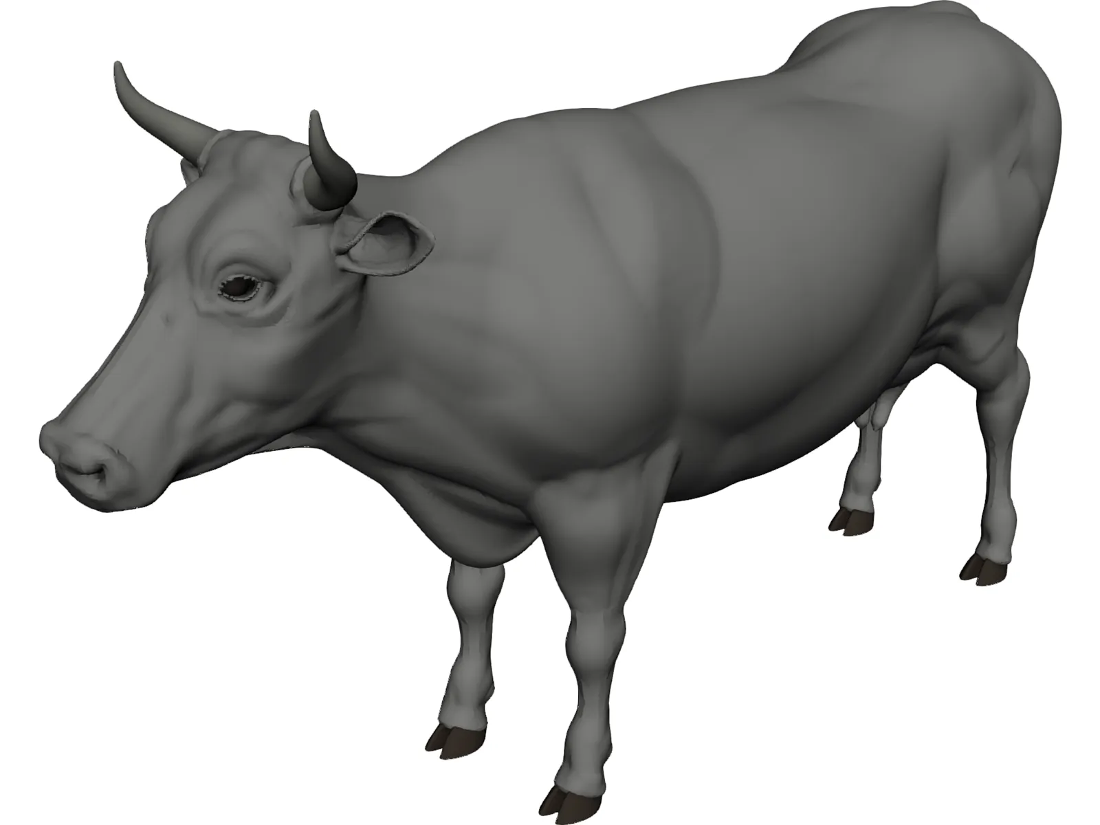 Cow 3D Model