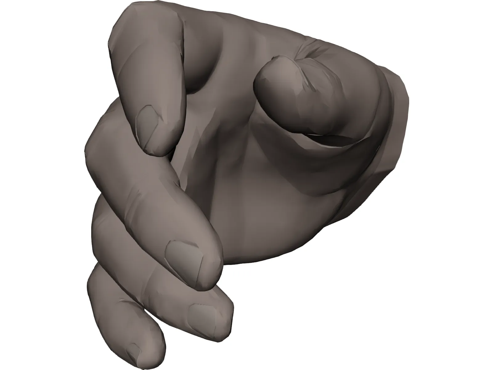 Hand Male 3D Model