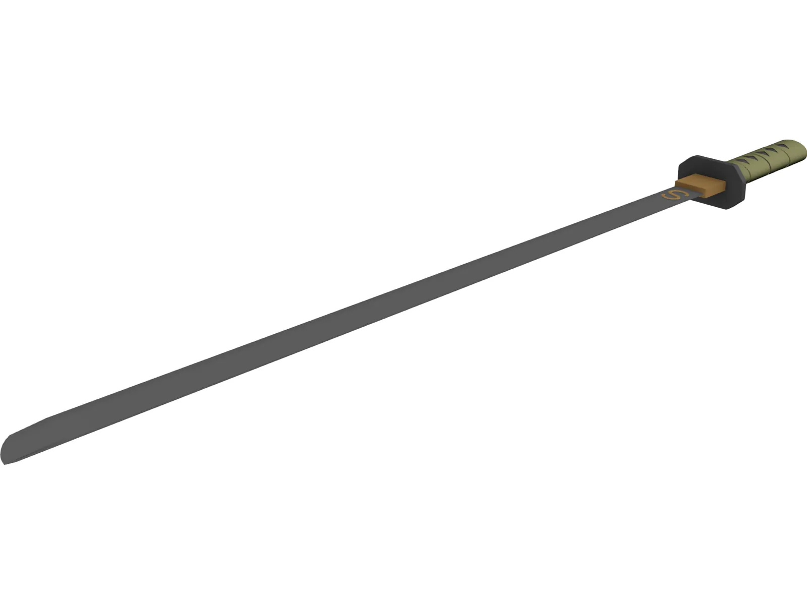 Katana 3D Model