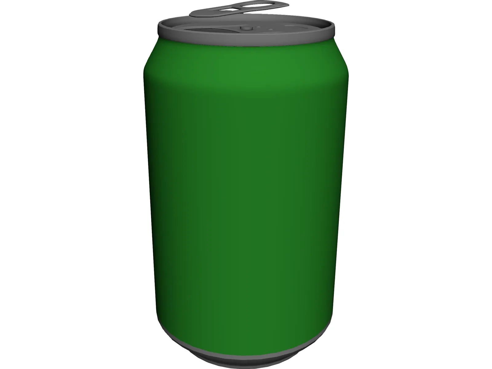 Beer Can 3D Model