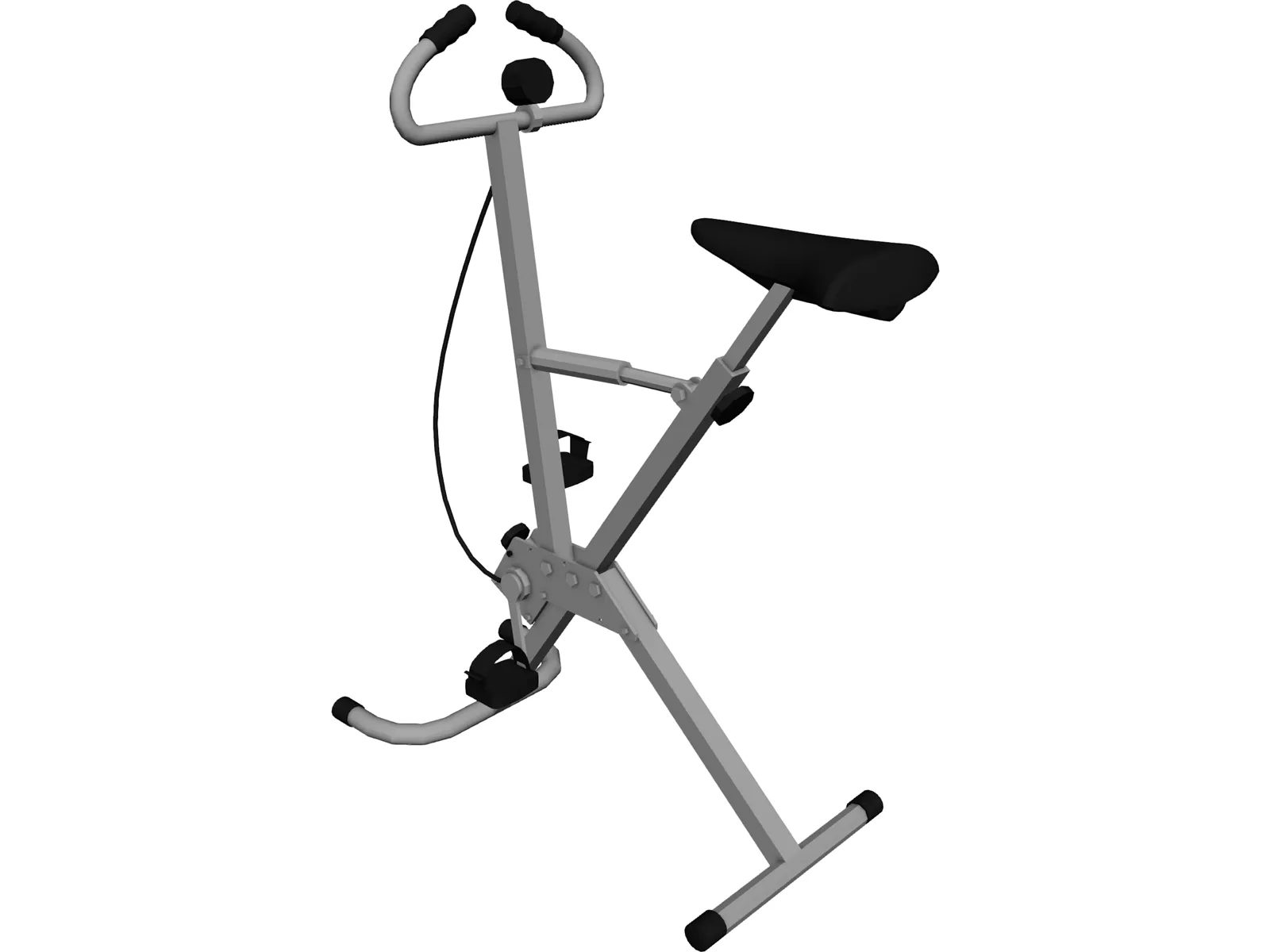 Exercise Cycle 3D Model