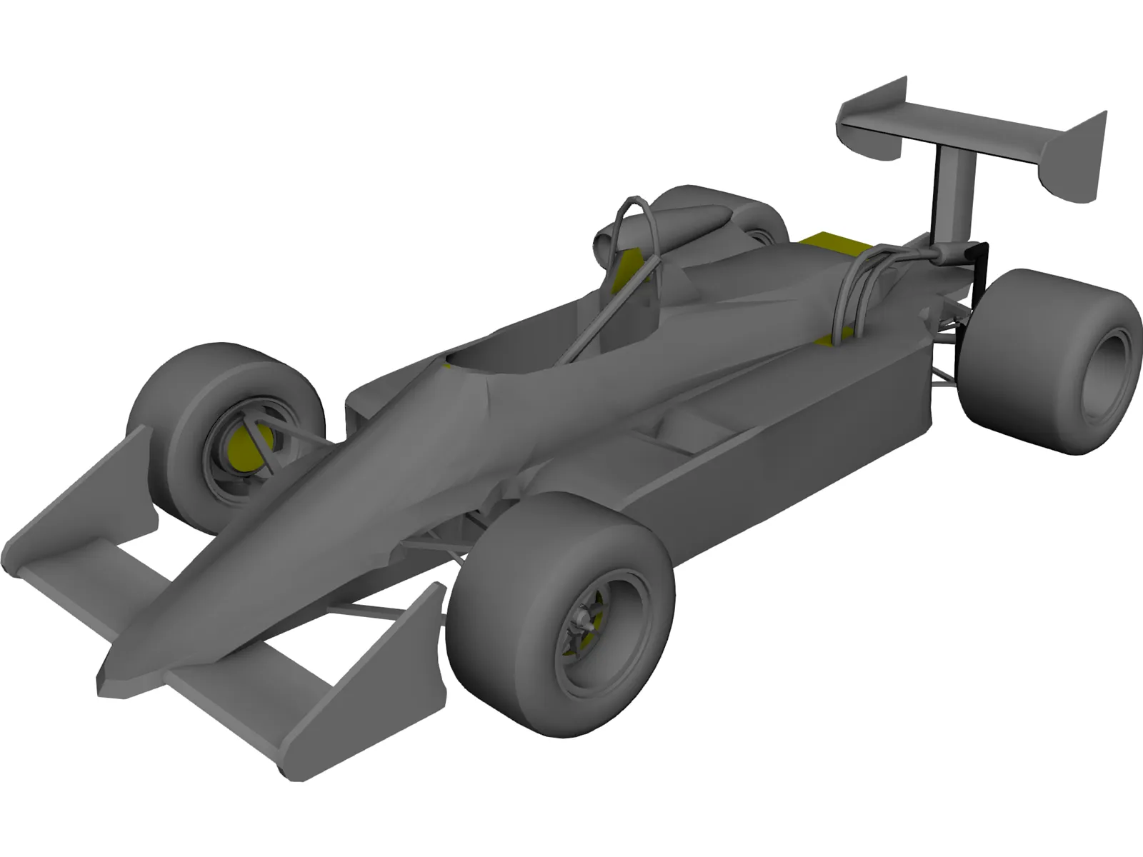 Formula 1 Car 3D Model