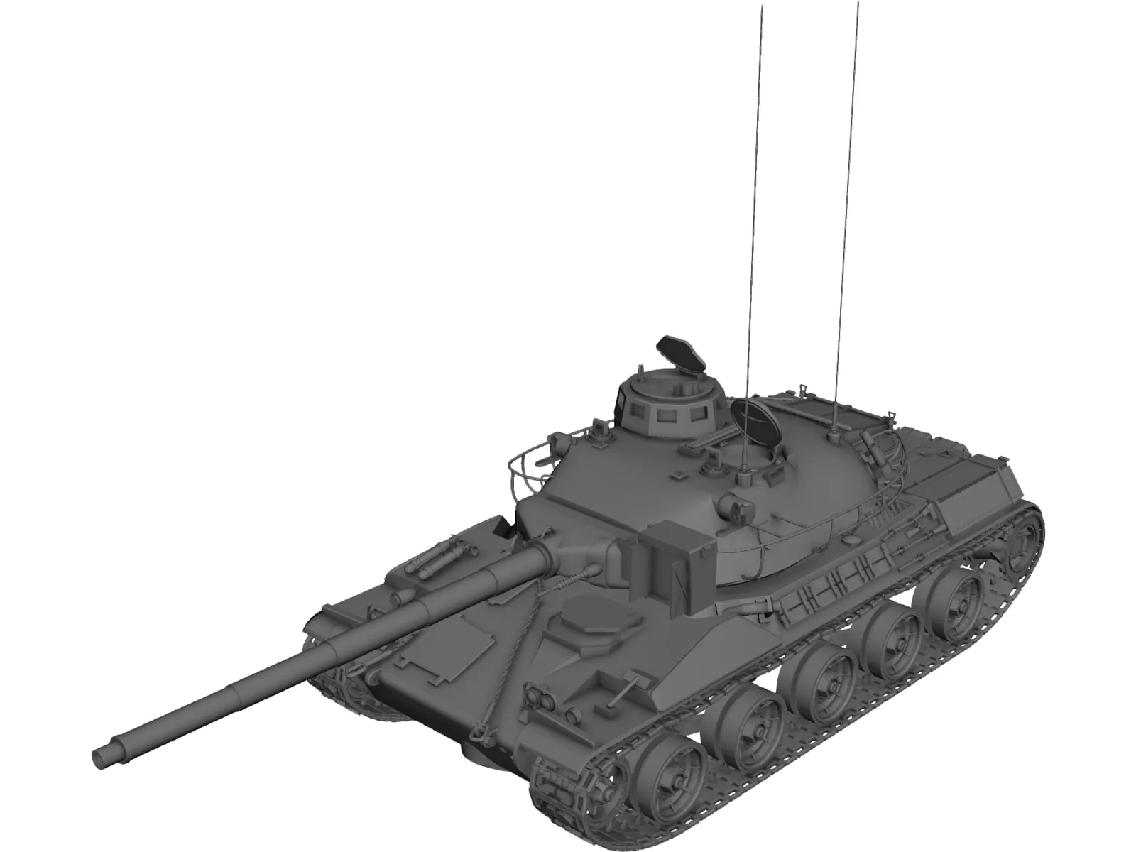 AMX-30 3D Model