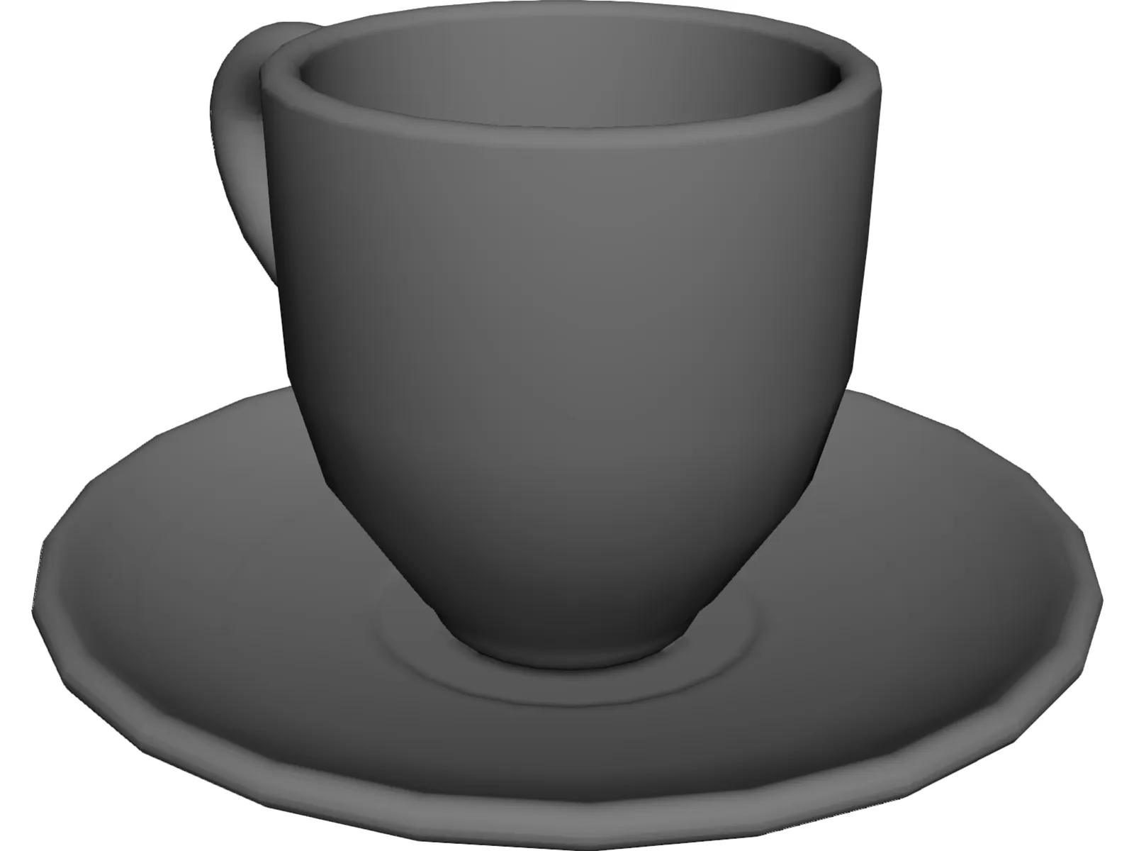 Cup Coffee 3D Model