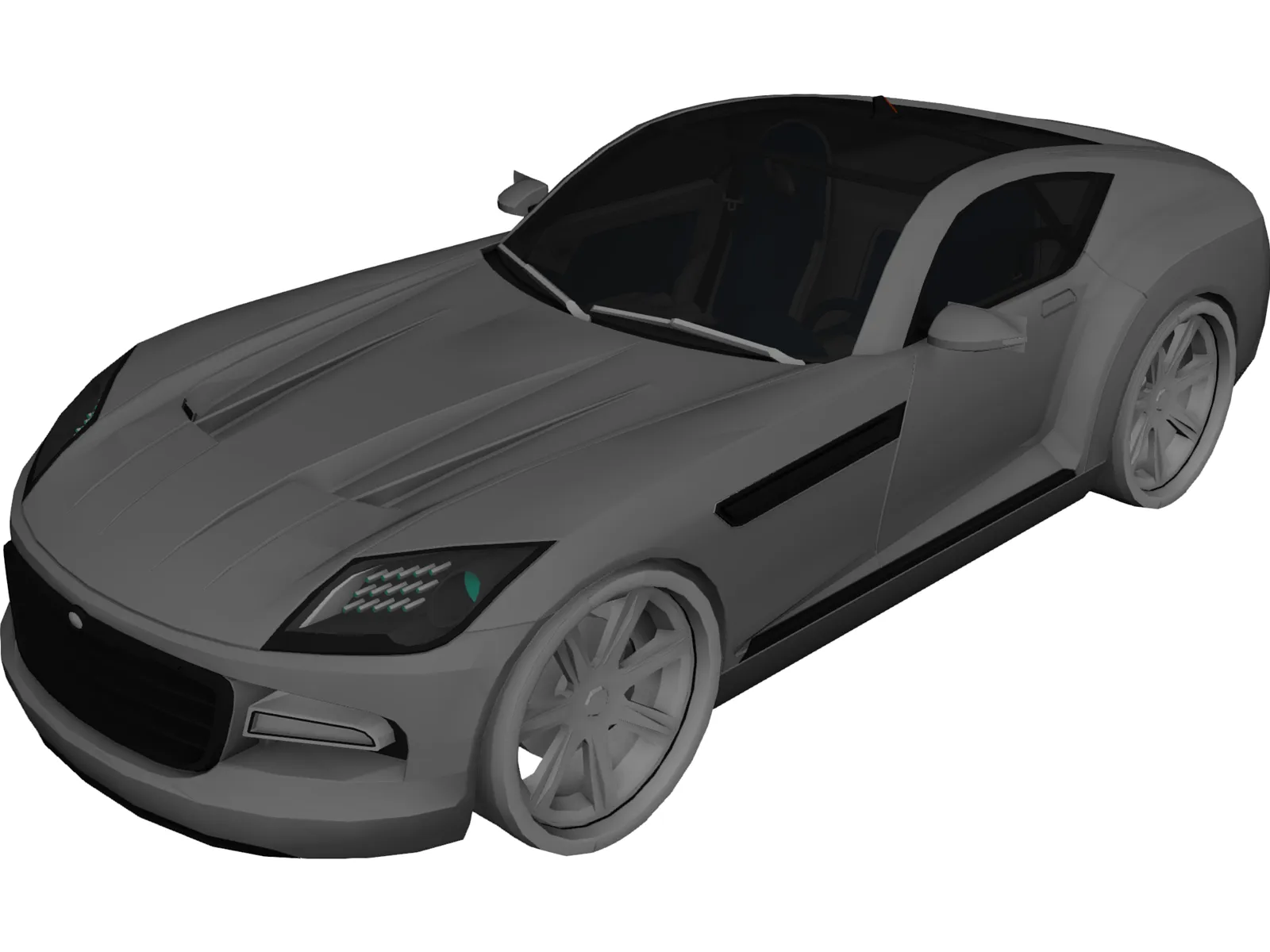 Chrysler Firepower Concept 3D Model