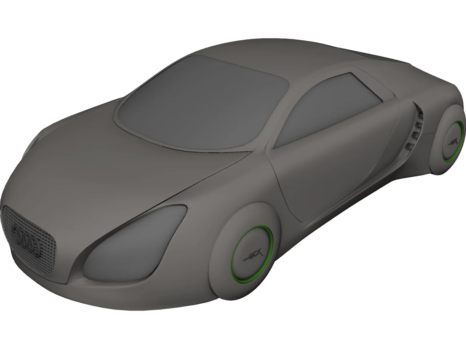 Audi RSQ 10 Concept 3D Model