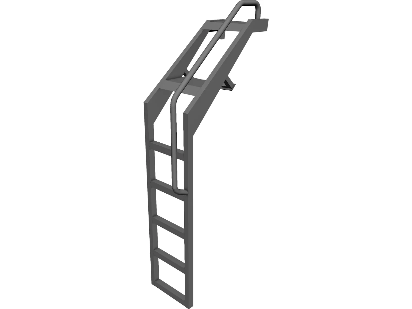 F-16 Crew Ladder 3D Model