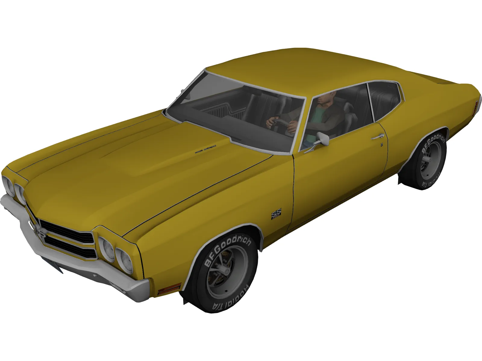 Chevrolet Chevelle SS 3D Model