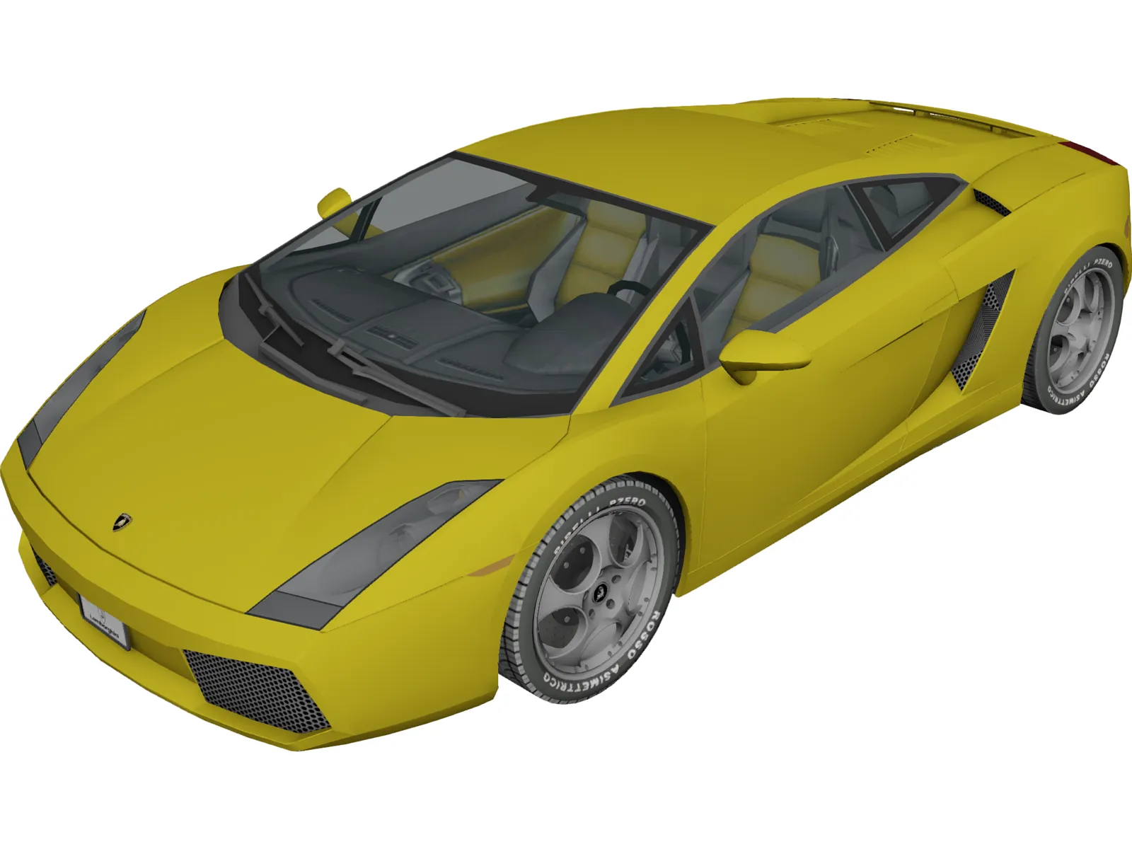 Lamborghini Gallardo 3D Model