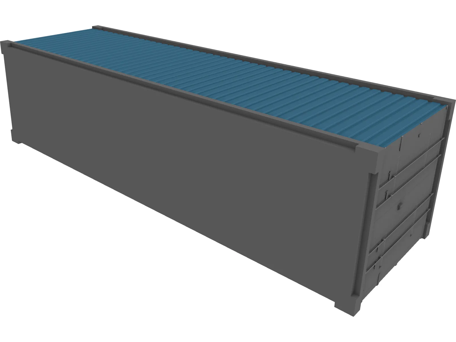 Shipping Container 3D Model