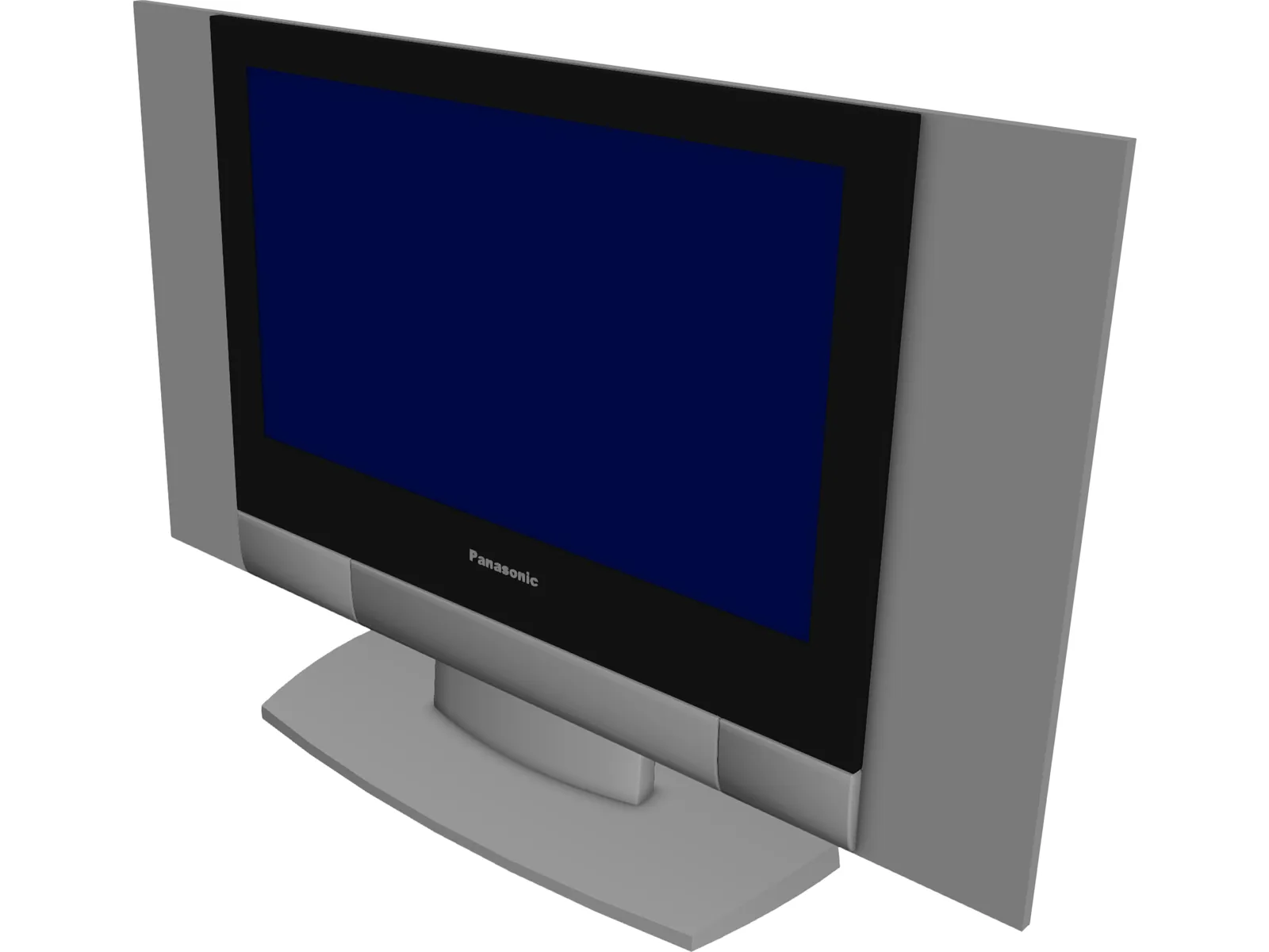 Panasonic Flat TV 3D Model