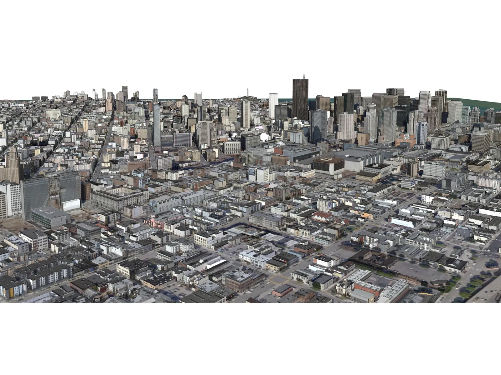 San Francisco City 3D Model