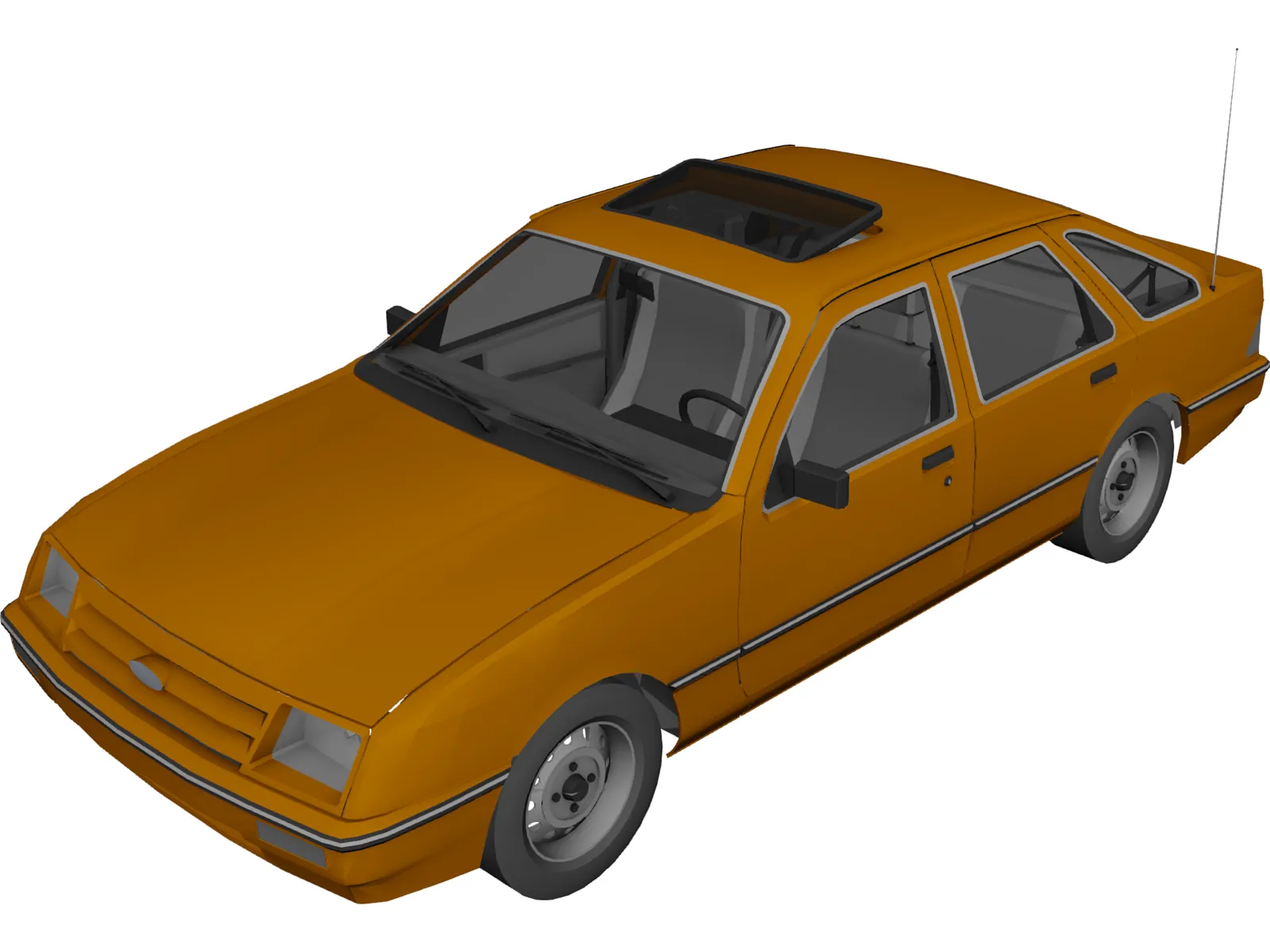 Ford Sierra 3D Model