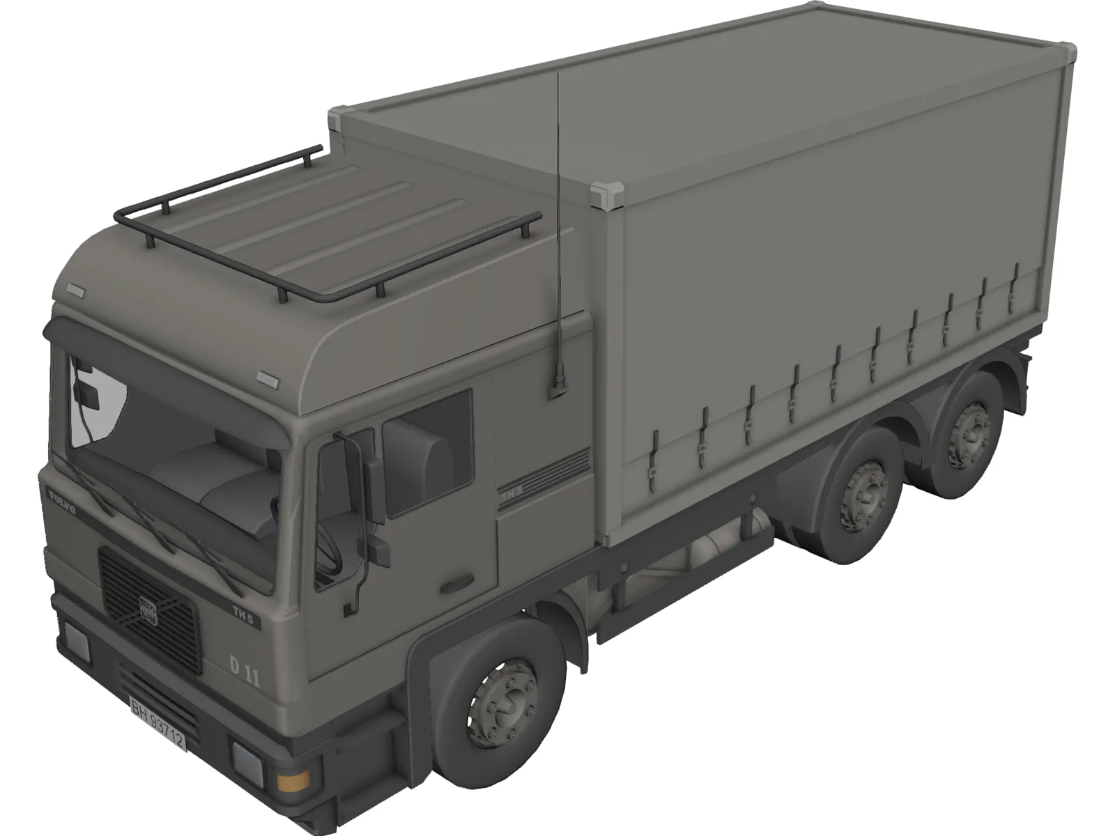 Volvo TH5 3D Model