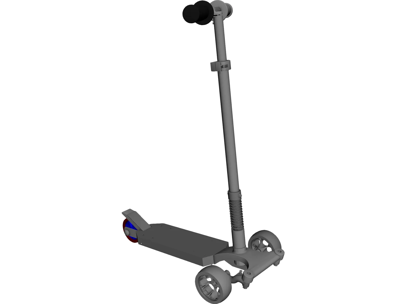 Scooter Skate 3D Model