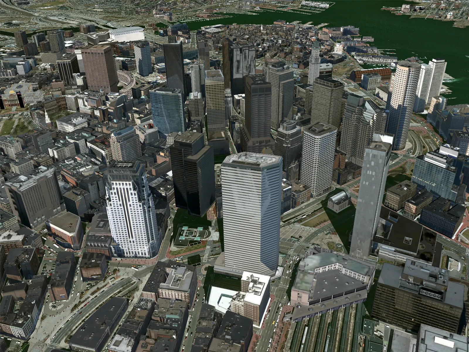 Boston City 3D Model