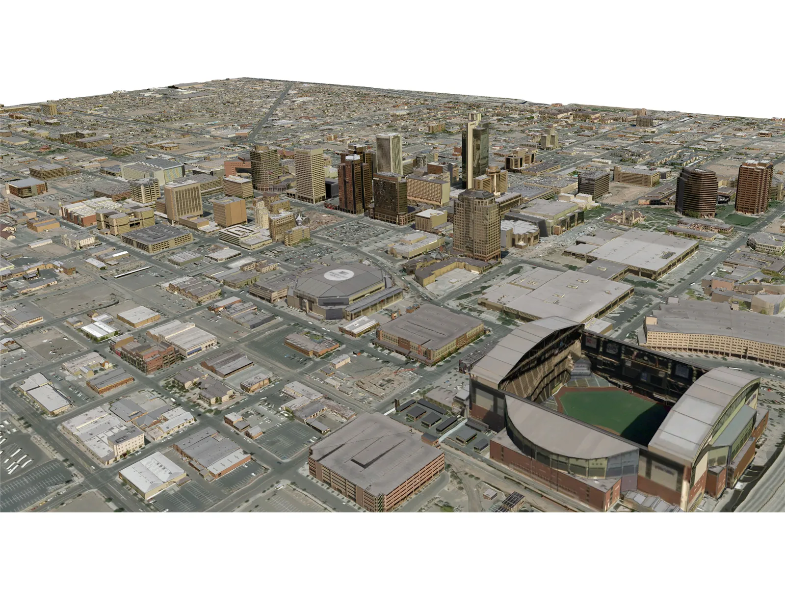 Phoenix City 3D Model