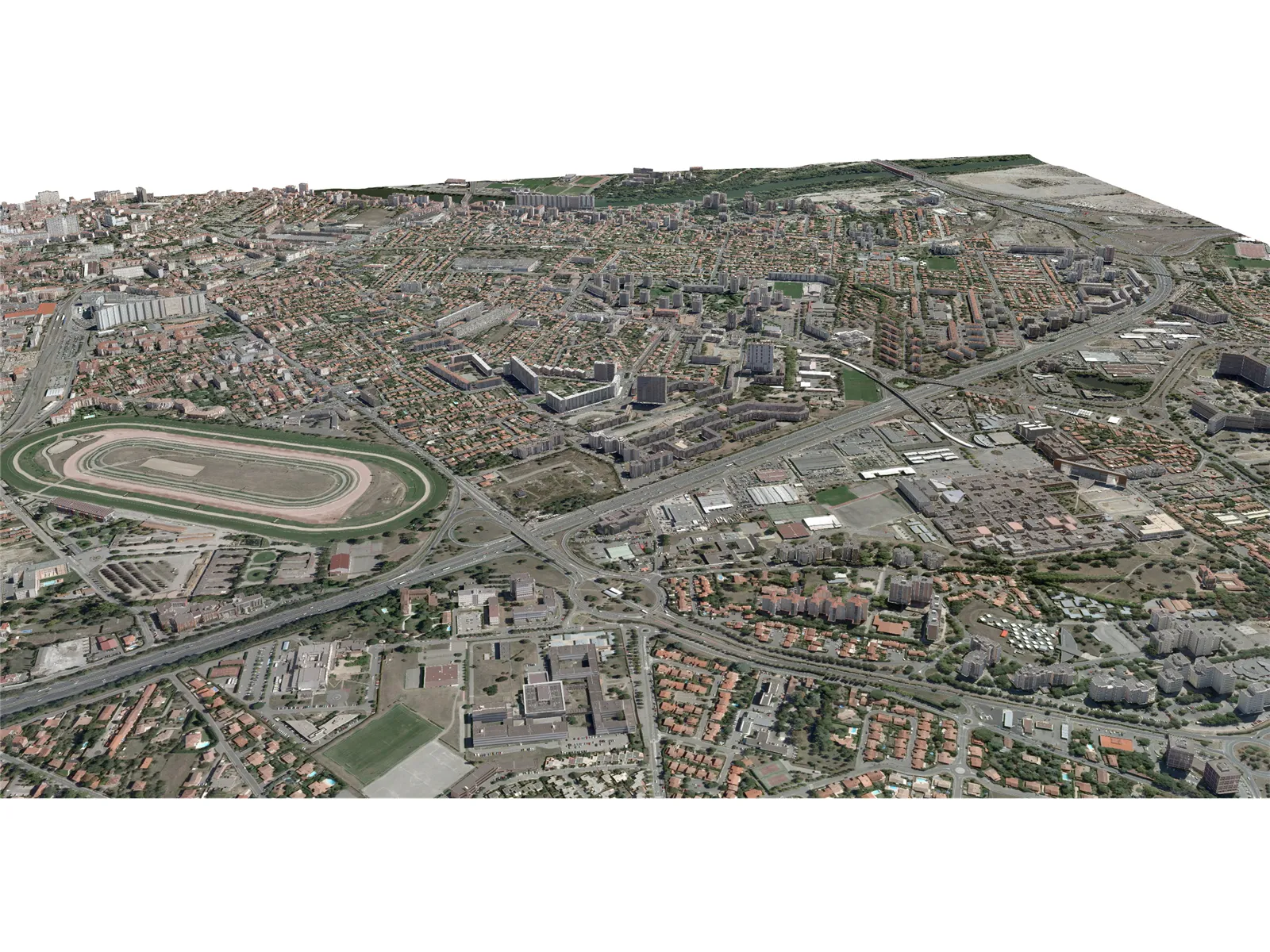 Toulouse City (France) [Part 3/4] 3D Model