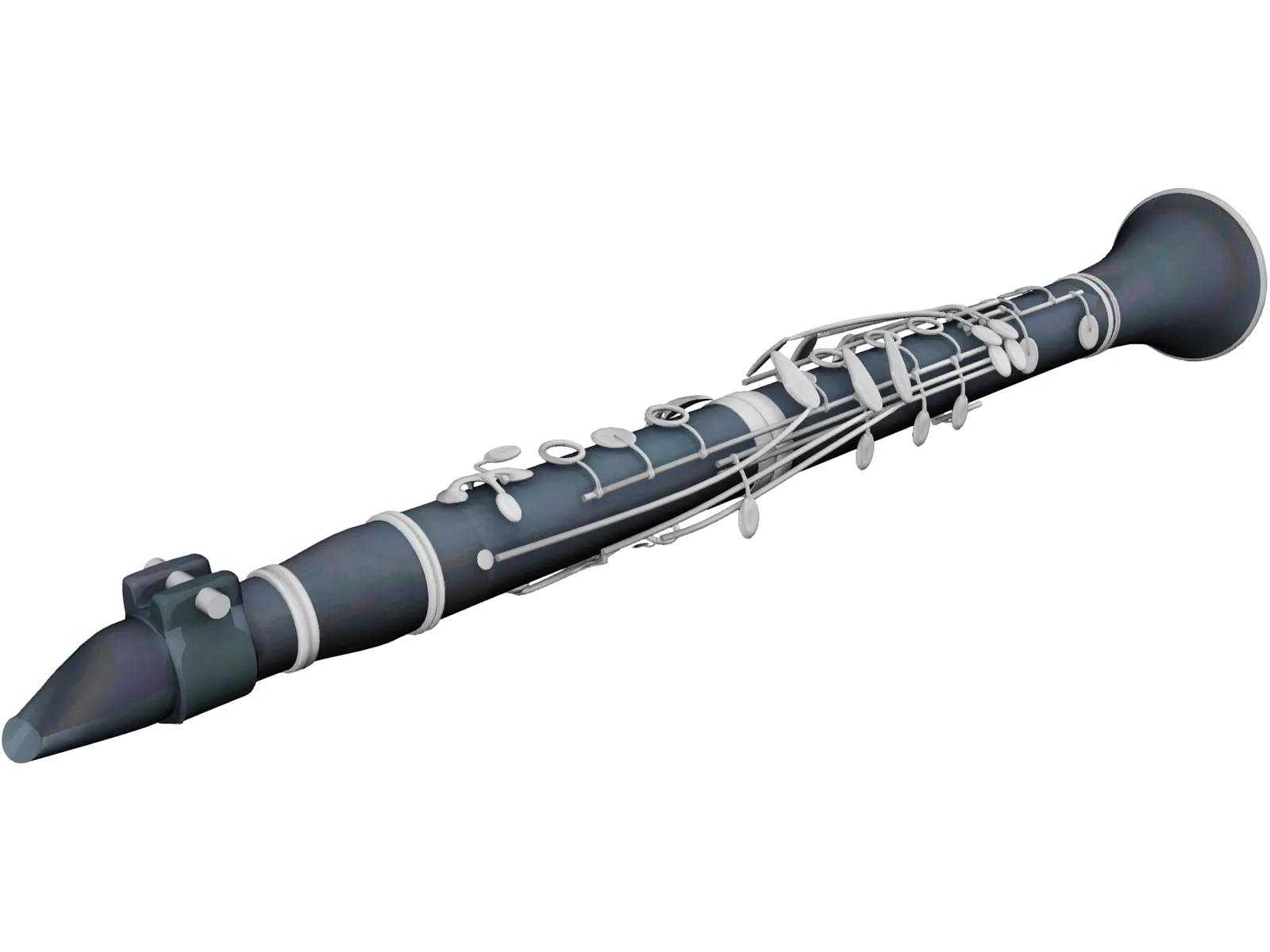 Clarinet 3D Model