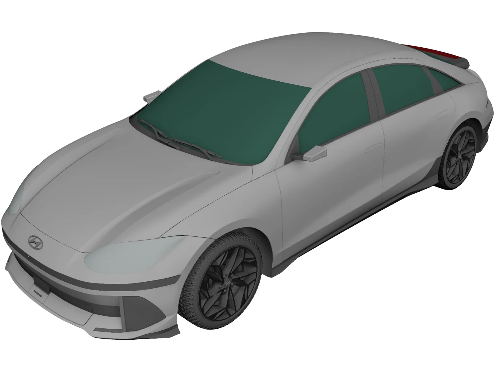 Hyundai IONIQ 6 3D Model