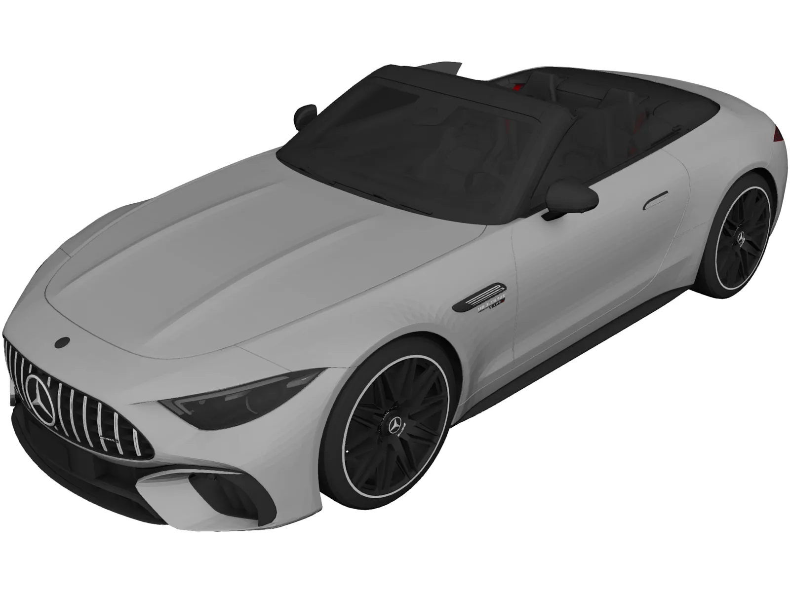 Mercedes-AMG SL63 (2022) 3D Model