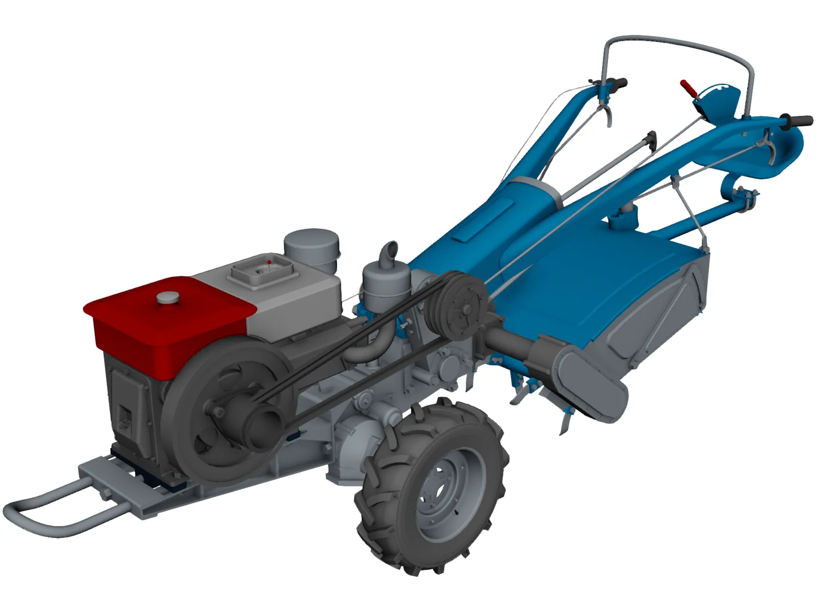 Tractor 3D Model