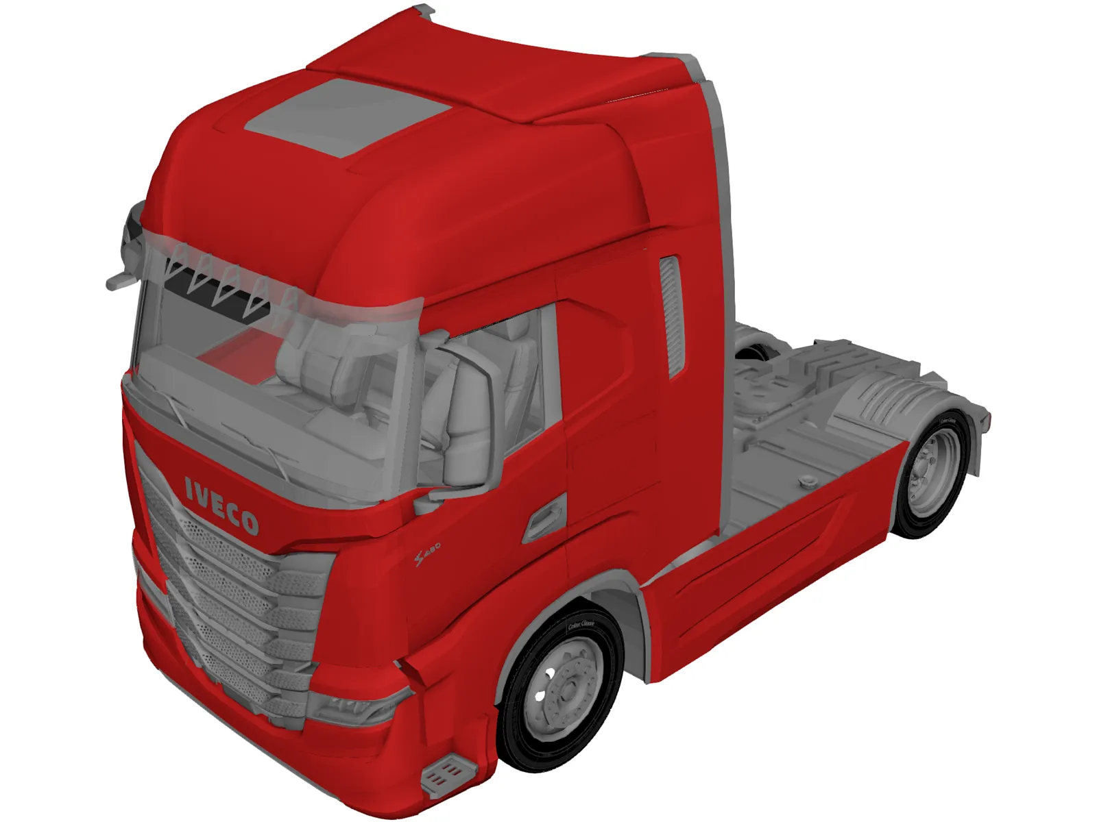 Iveco S-Way (2020) 3D Model