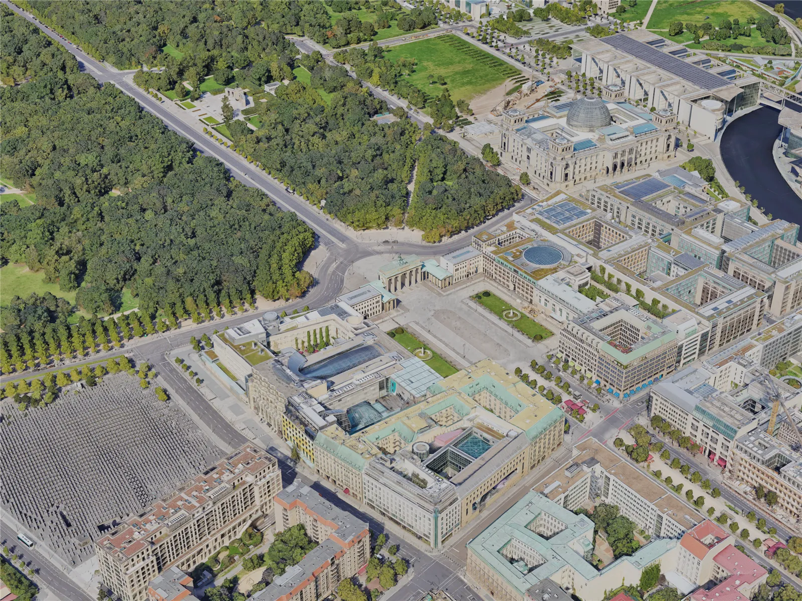 Berlin City, Germany (2023) 3D Model