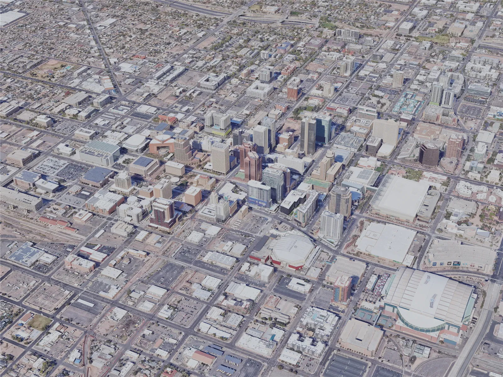 Phoenix City, USA (2022) 3D Model