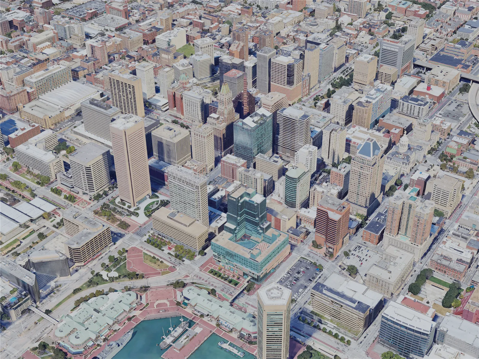 Baltimore City, USA (2023) 3D Model