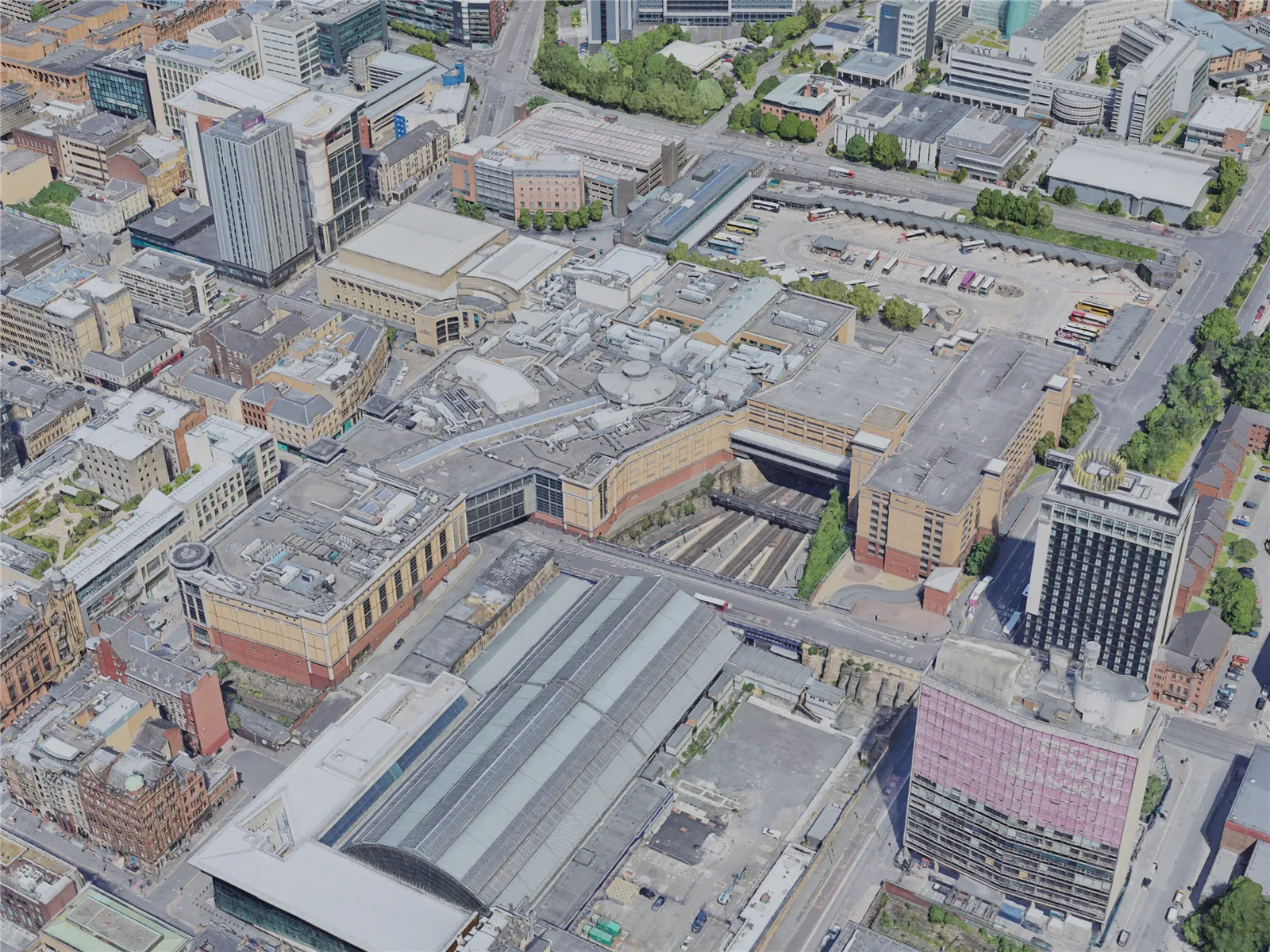 Glasgow City, UK (2023) 3D Model