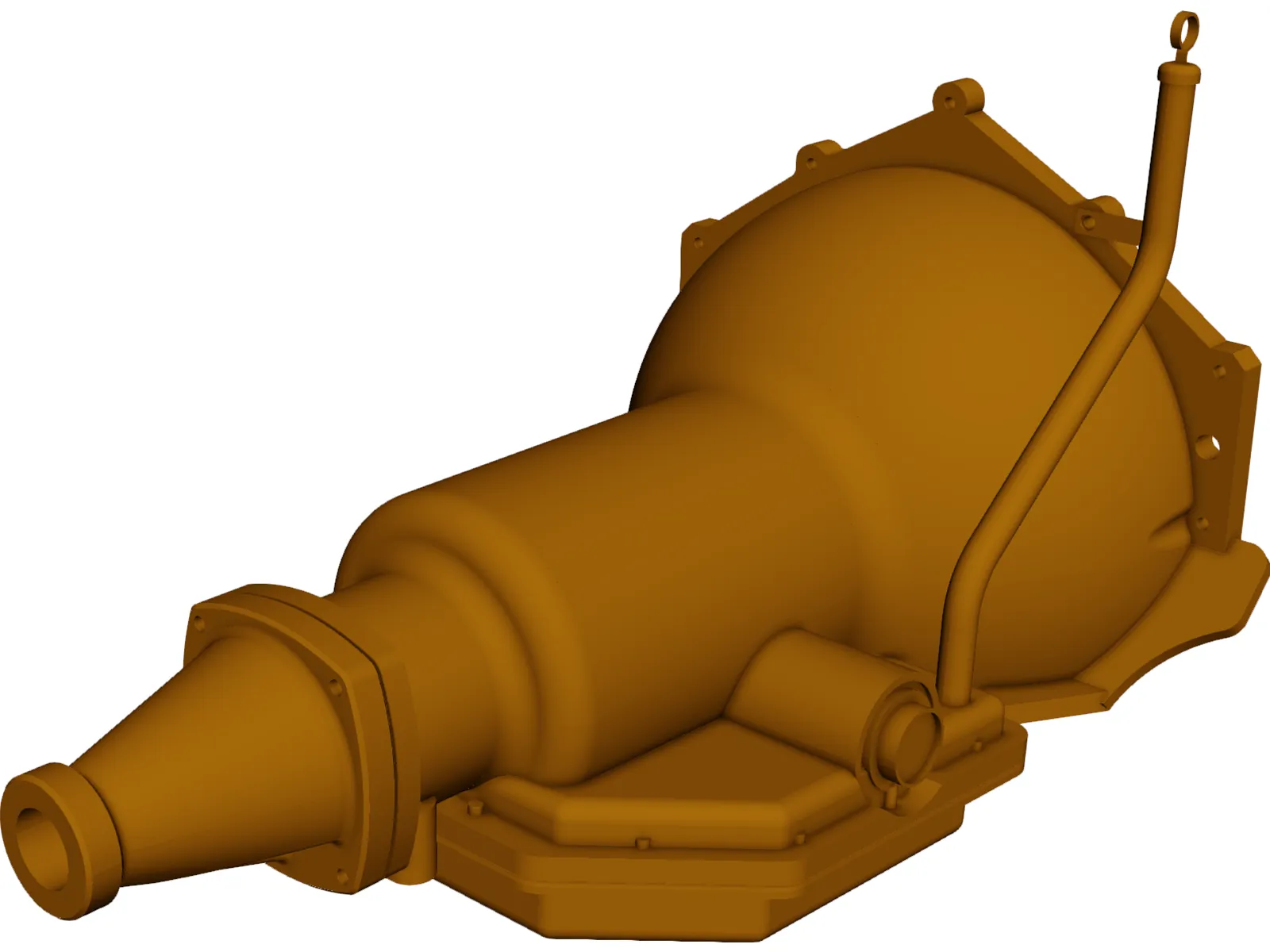 Chevrolet Turbo 350 Transmission 3D Model