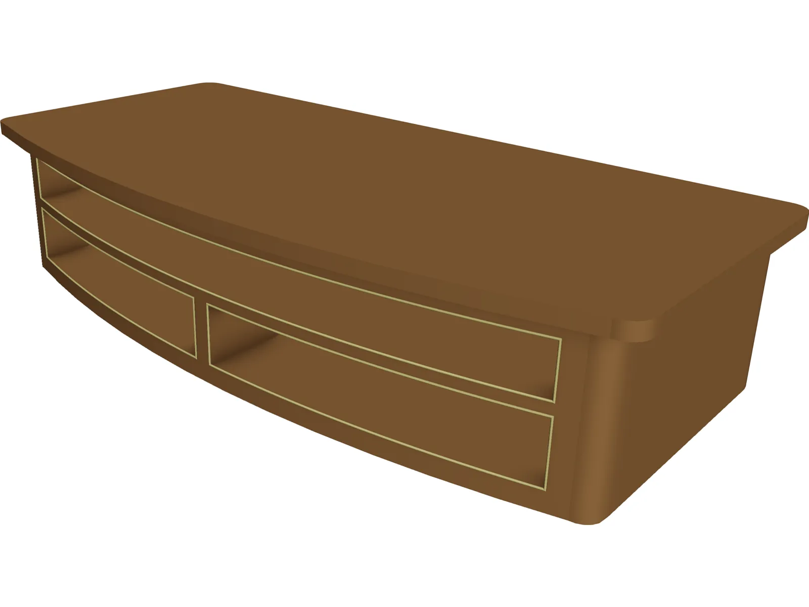 Video Rack 3D Model