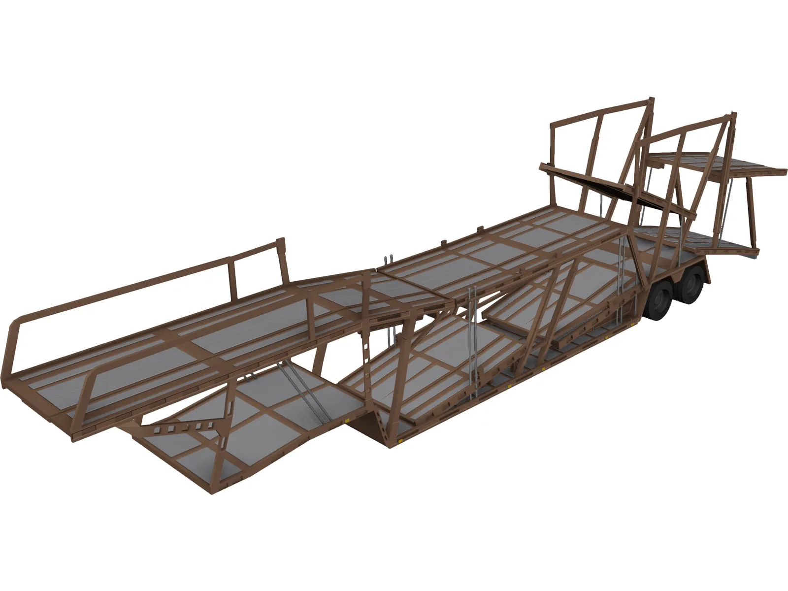 Car Carrier 3D Model