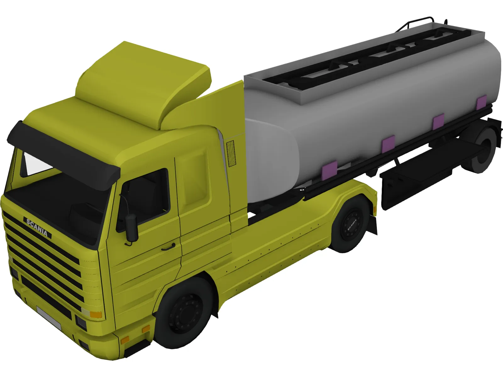 Scania Griffin 3D Model