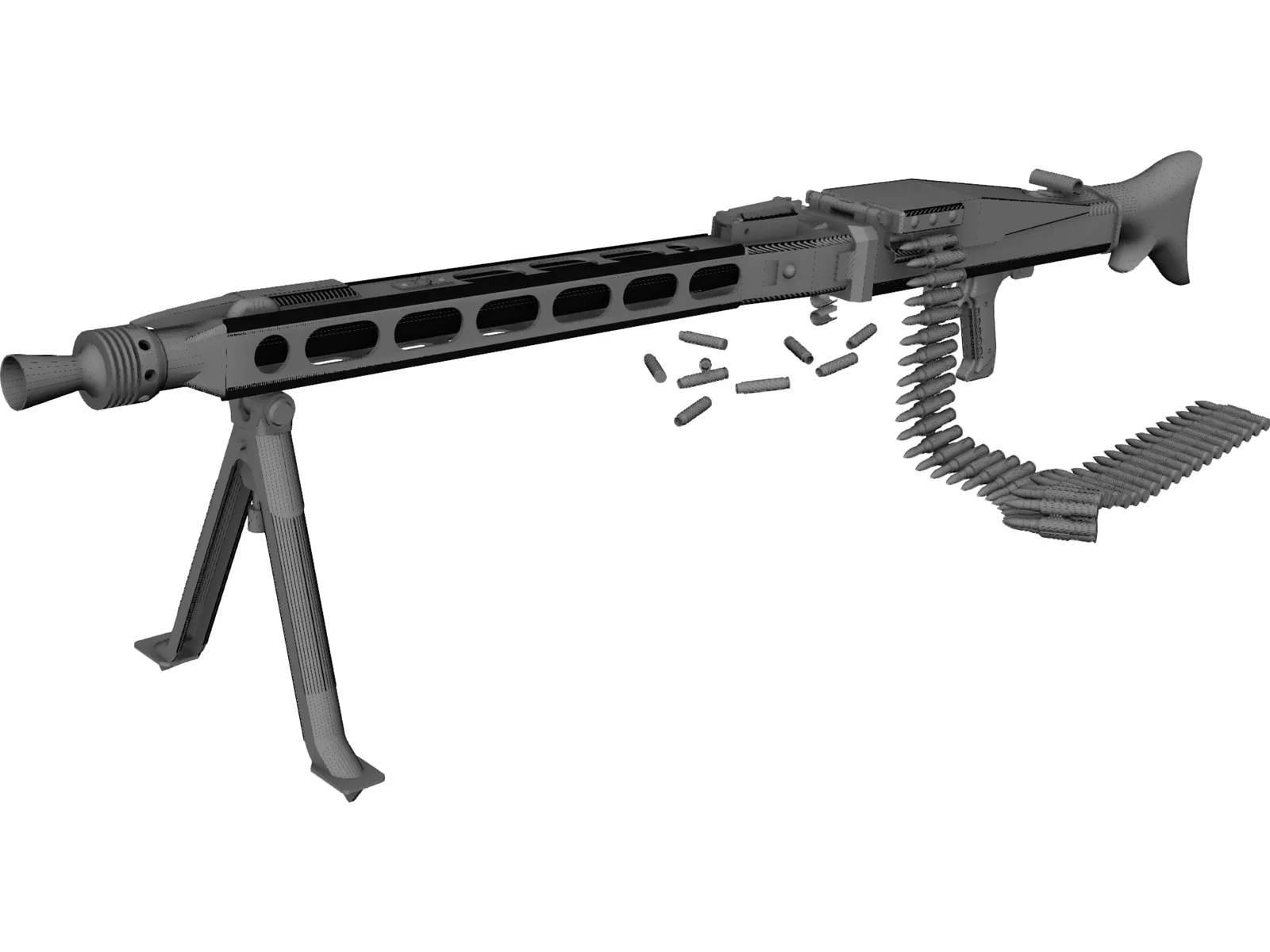 MG 42 3D Model