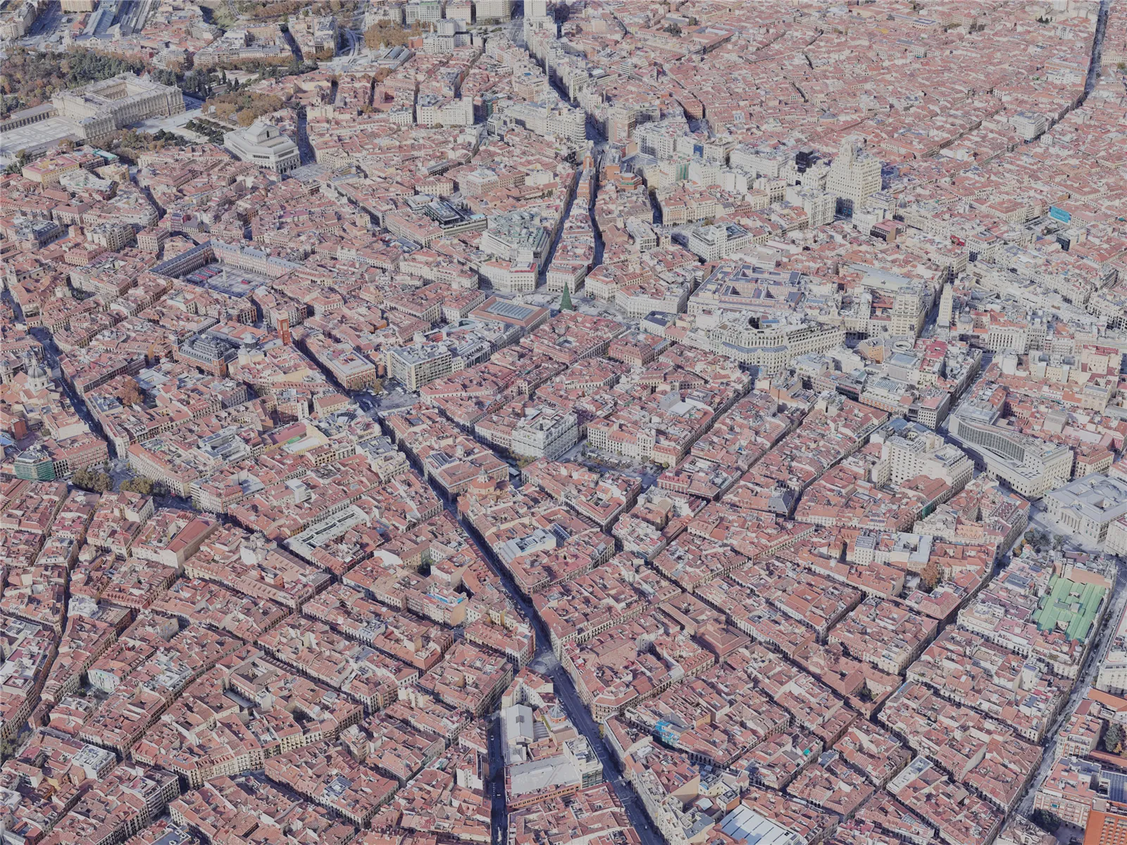 Madrid City, Spain (2022) 3D Model